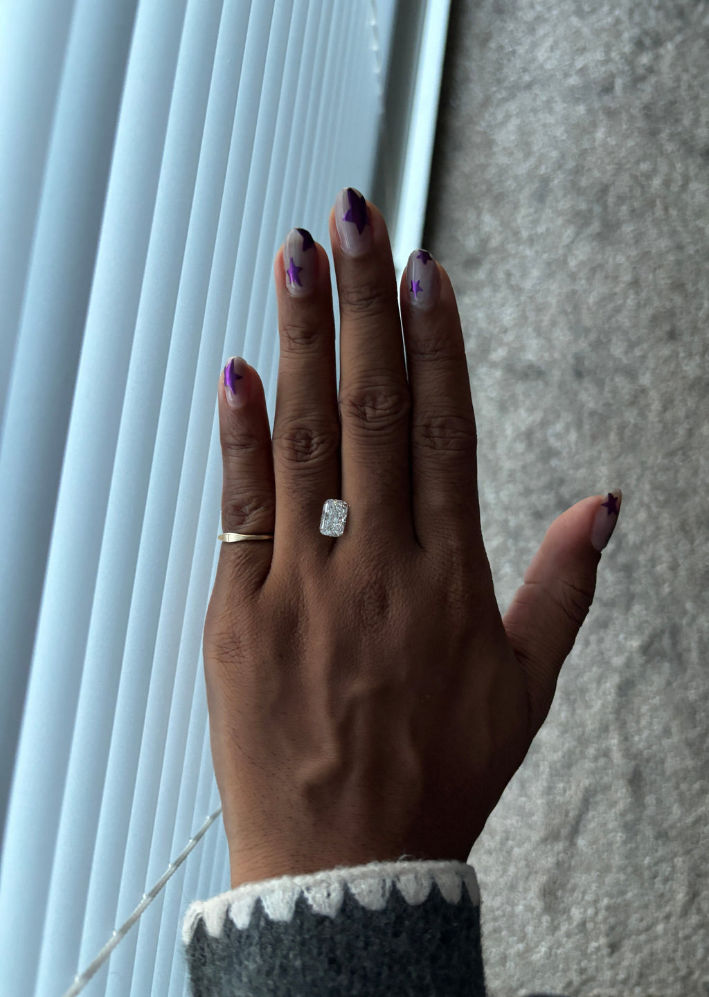 2.42ct Elongated cushion E VS1